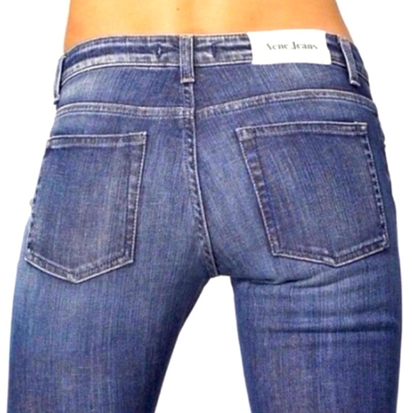 ⭐️HP!x2⭐️ Acne Studios Hex Pure Dark Wash Straight Leg Jeans - Picture 11 of 11